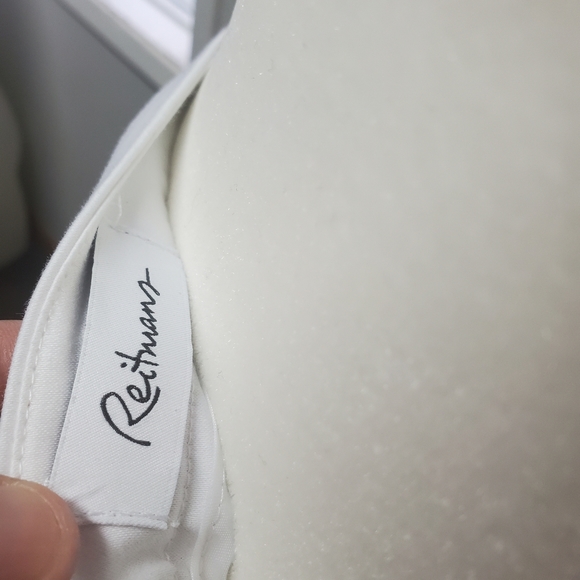 💥3 for $15💥Reitmans white floral skirt 4 petite - Picture 6 of 7